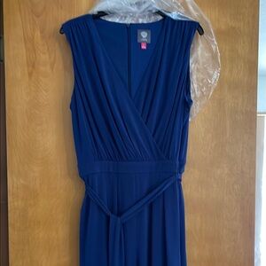 Vince Camuto navy jumpsuit, size L